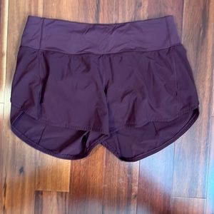 Lululemon shorts size 6 ...4 inch inseam